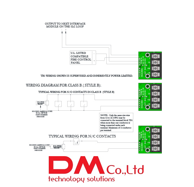 Dcp Module Installation DCP-FRCME-M Module địa chỉ giám sát 01 đầu vào - THIẾT BỊ PHÒNG CHÁY ...